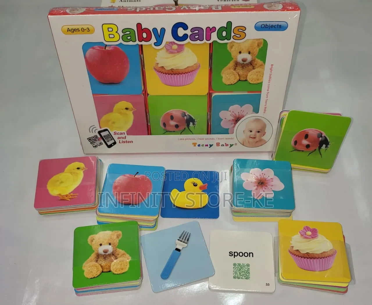 Educative Baby Cards- Scan And Listen