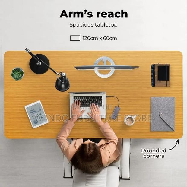 Office Table; Electric Height Adjustable Workstation Desk - thumbnail 5