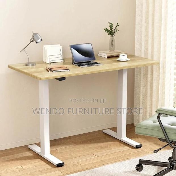 Office Table; Electric Height Adjustable Workstation Desk - thumbnail 6