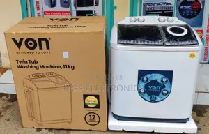 *Von 11kg Washing Machine, Twin Tub