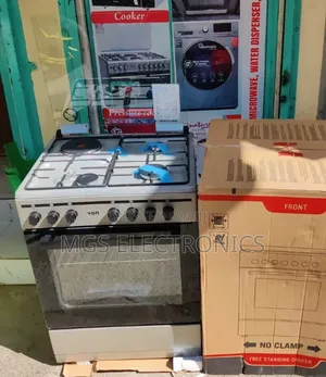 Von Vcf653151fsy Freestanding Cooker – 3 Gas + 1 Electric Burners,