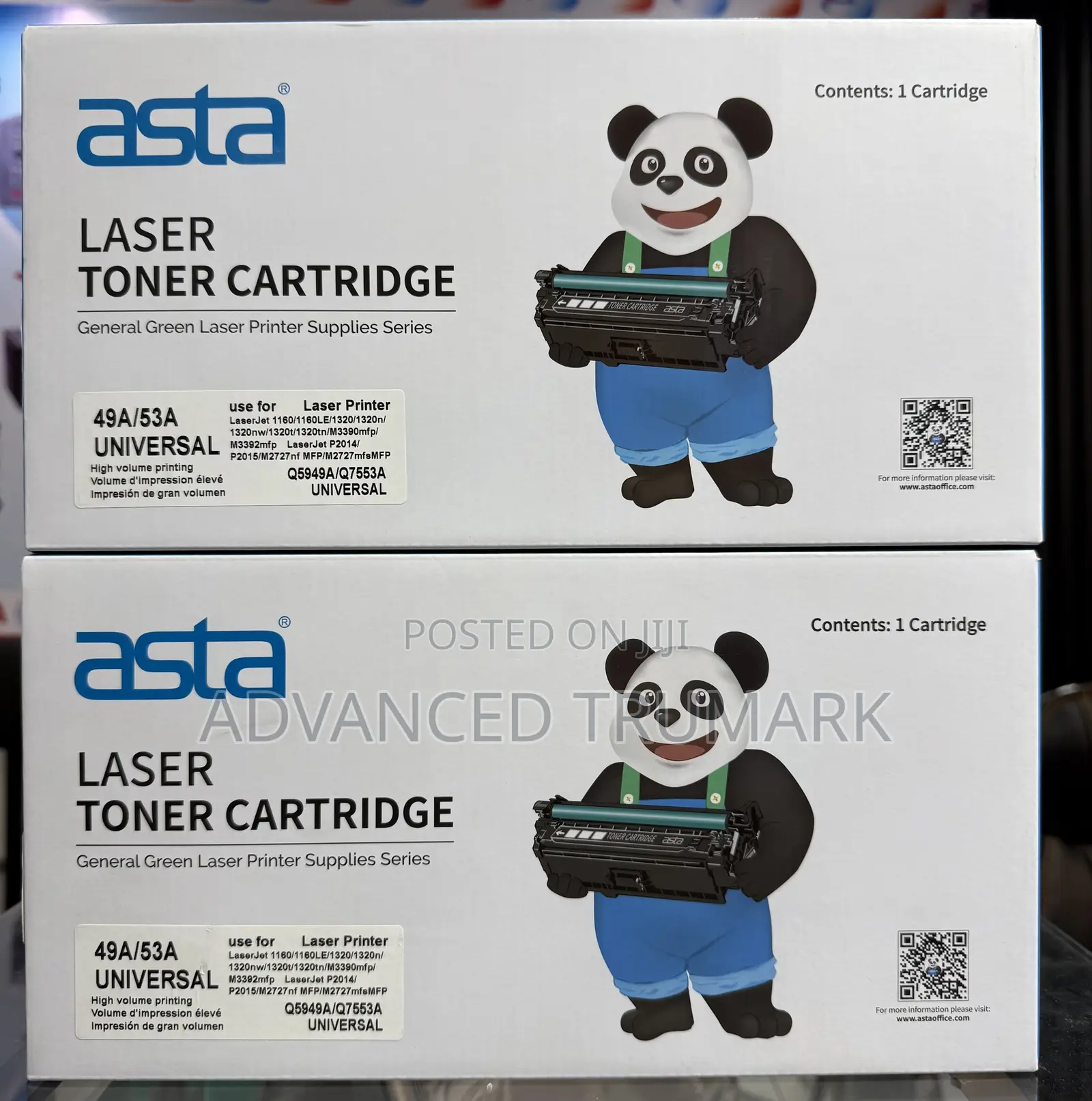 49a/53a Universal Asta Toner Cartridge