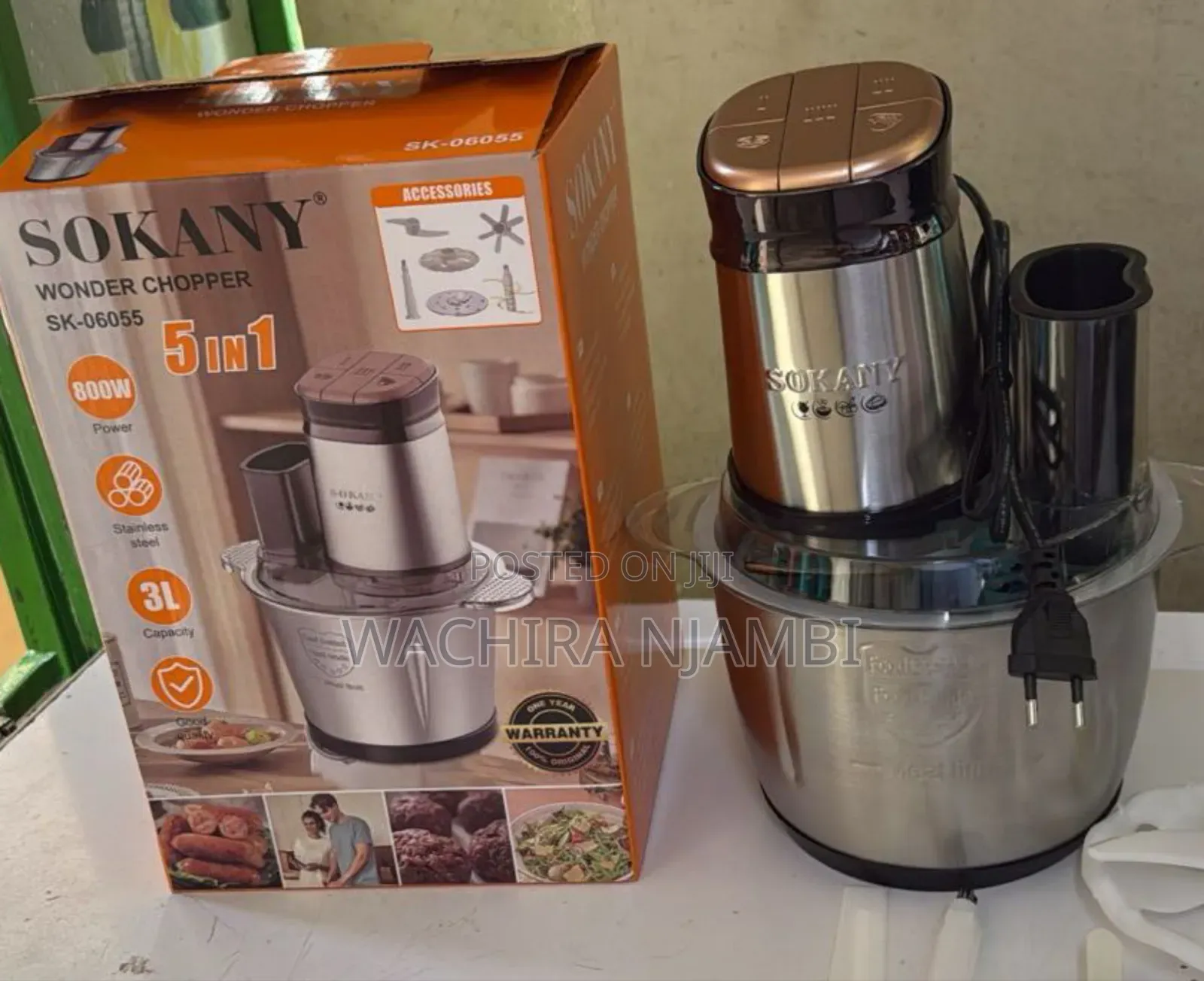 Sokany 3ltrs Wonder Chopper Sk-06055