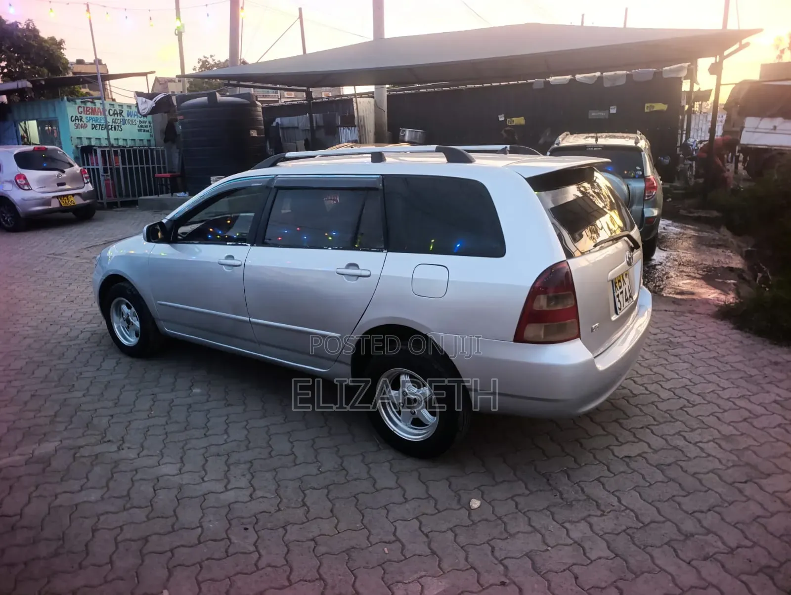 Toyota Corolla Fielder 2003 Silver