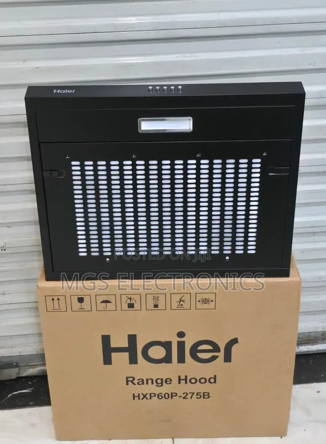 Haier 60cm Kitchen Hood Hxp60p -275b- Black