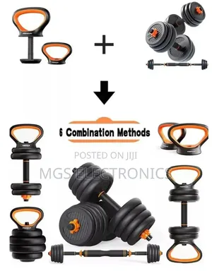 50kg 6in1 Adjustable Kettle Bell Weights