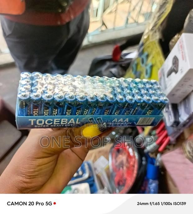 Aaa 60pc Sizes Battery With 1.5v Power Output Per Battery