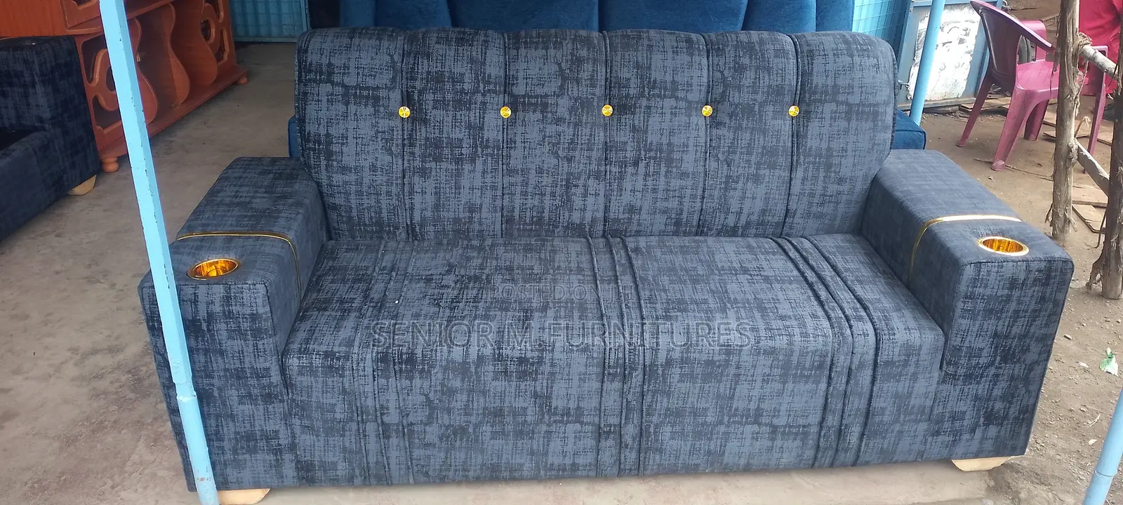 Grey Box Seat