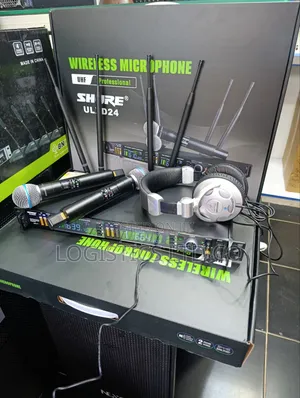 Shure Ulxd24 Digital Handheld Wireless System With Headphones Jackpin