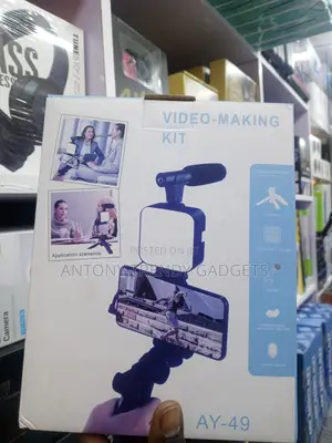 Ay-49 Mobile Video Recording Kit With Bluetooth Remote