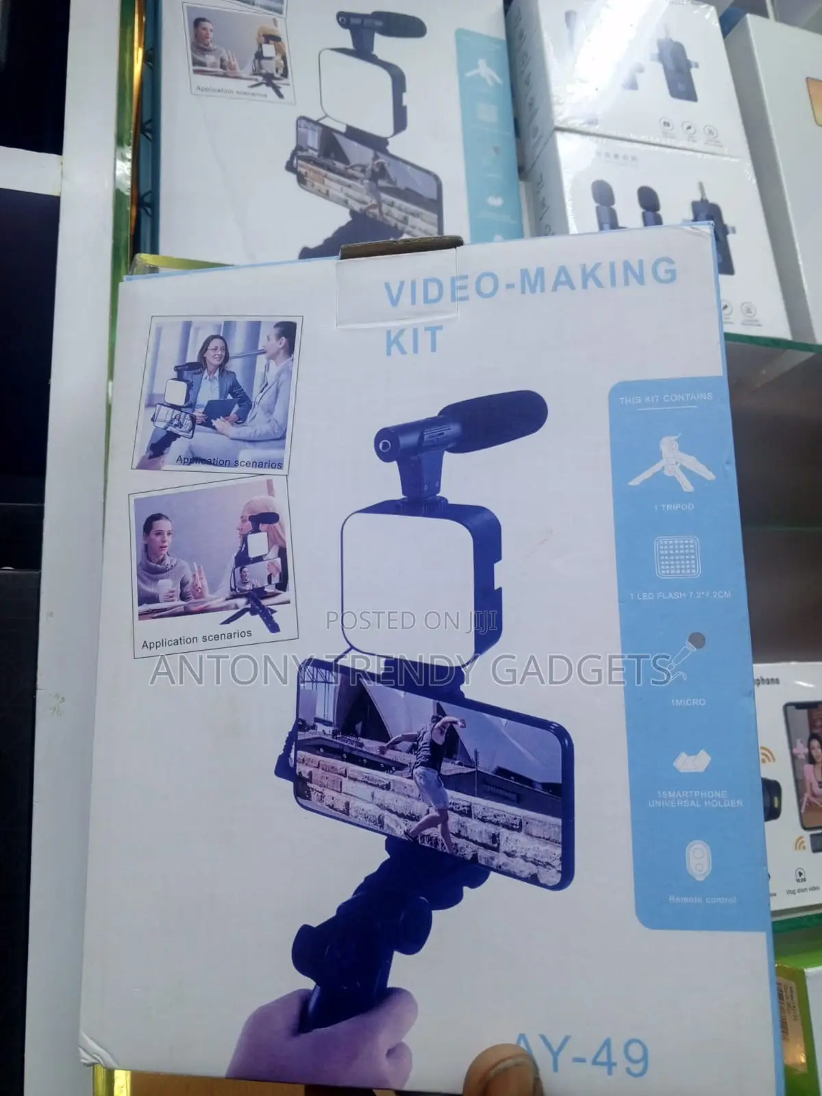 Ay-49 Content Creator Kit For Youtube Tiktok And Reels