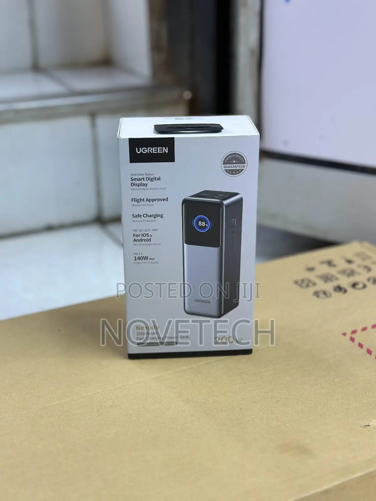 Ugreen Nexode Power Bank 25000mah 200w Usb to Usb C Cable