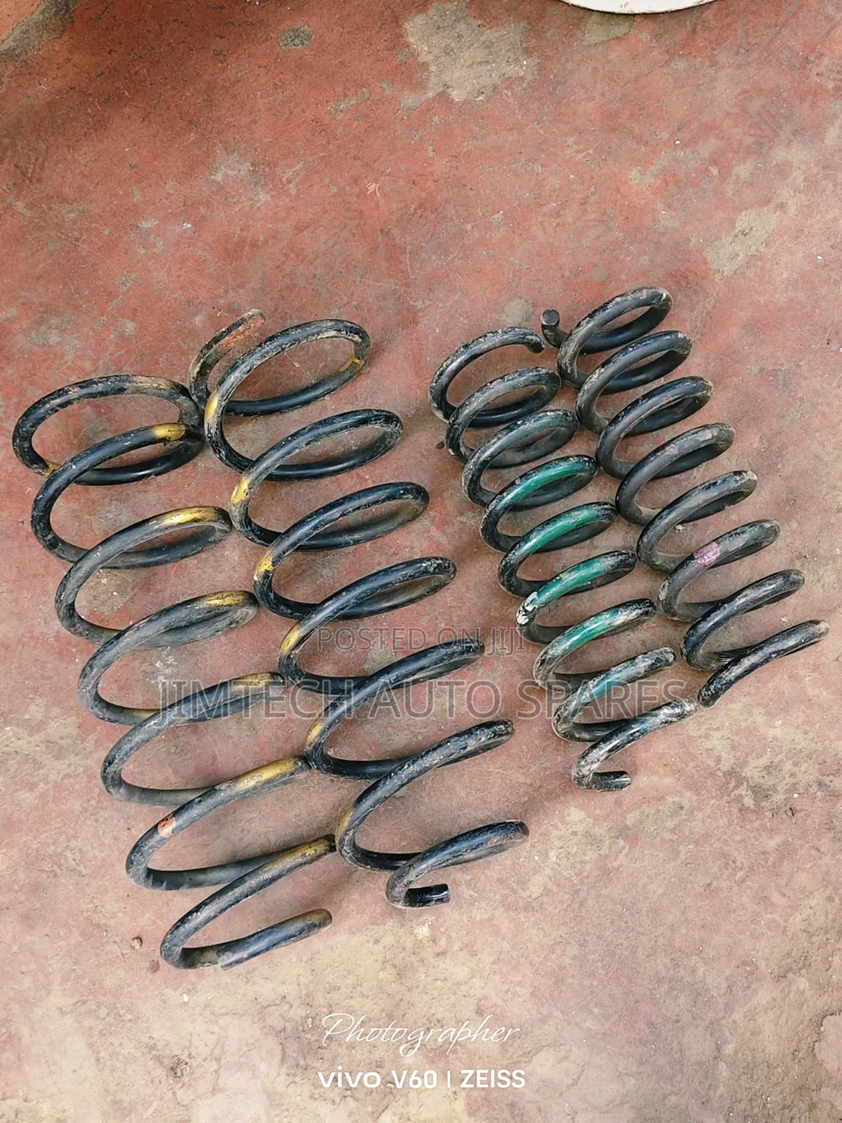 Nissan Latio Front and Rear Heavy Duty Coil Spring