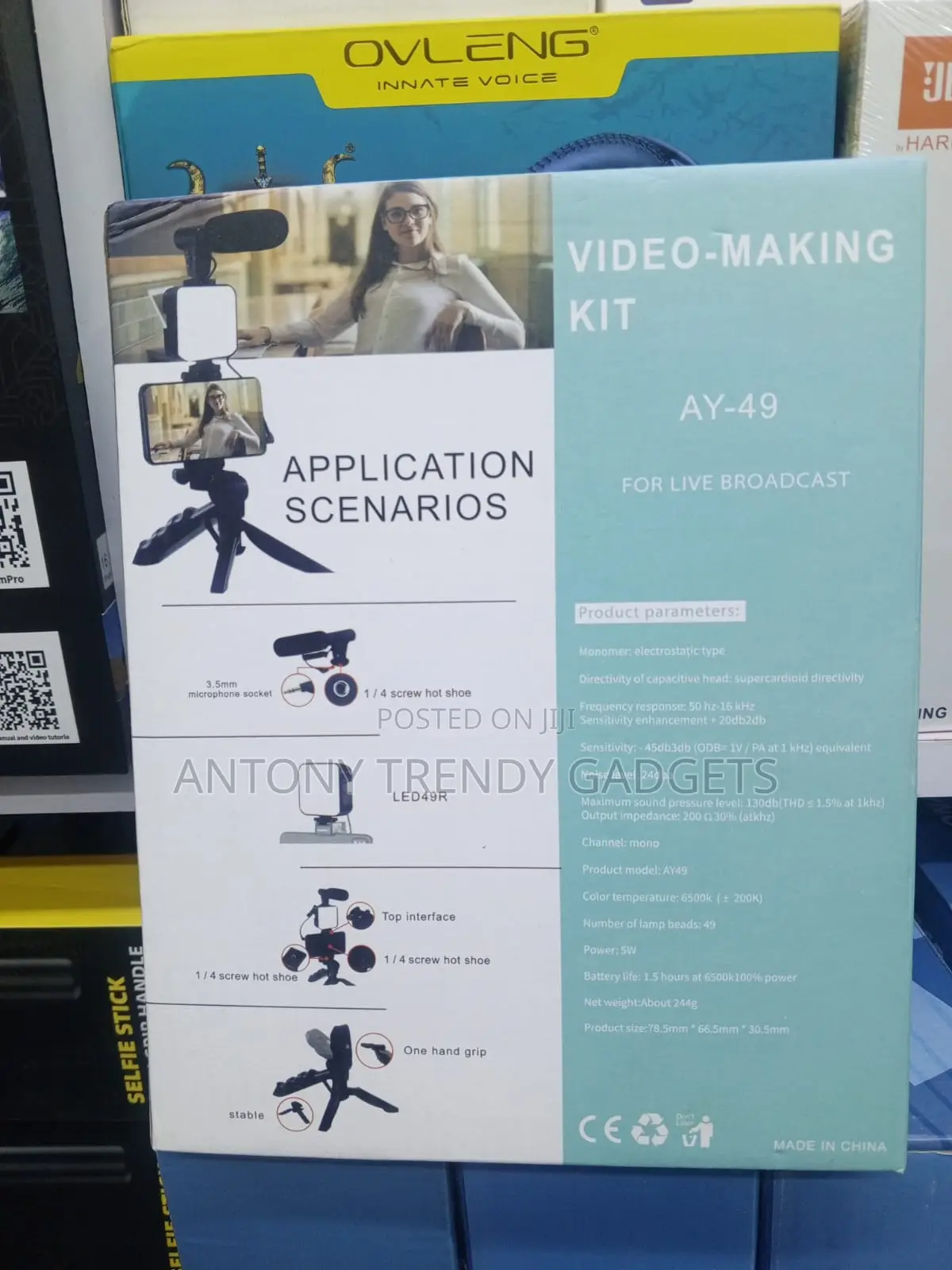 Ay-49 Smartphone Video Recording Kit For Content Creators