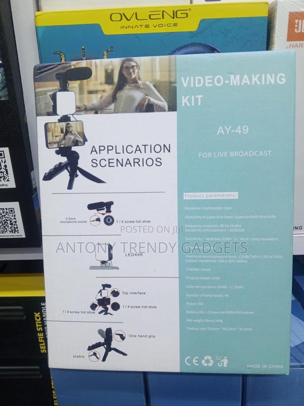 Ay-49 Smartphone Video Recording Kit For Content Creators - thumbnail 3