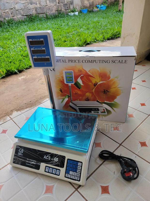 Digital Price Acs 50kg Digital Weighing Scale Machine