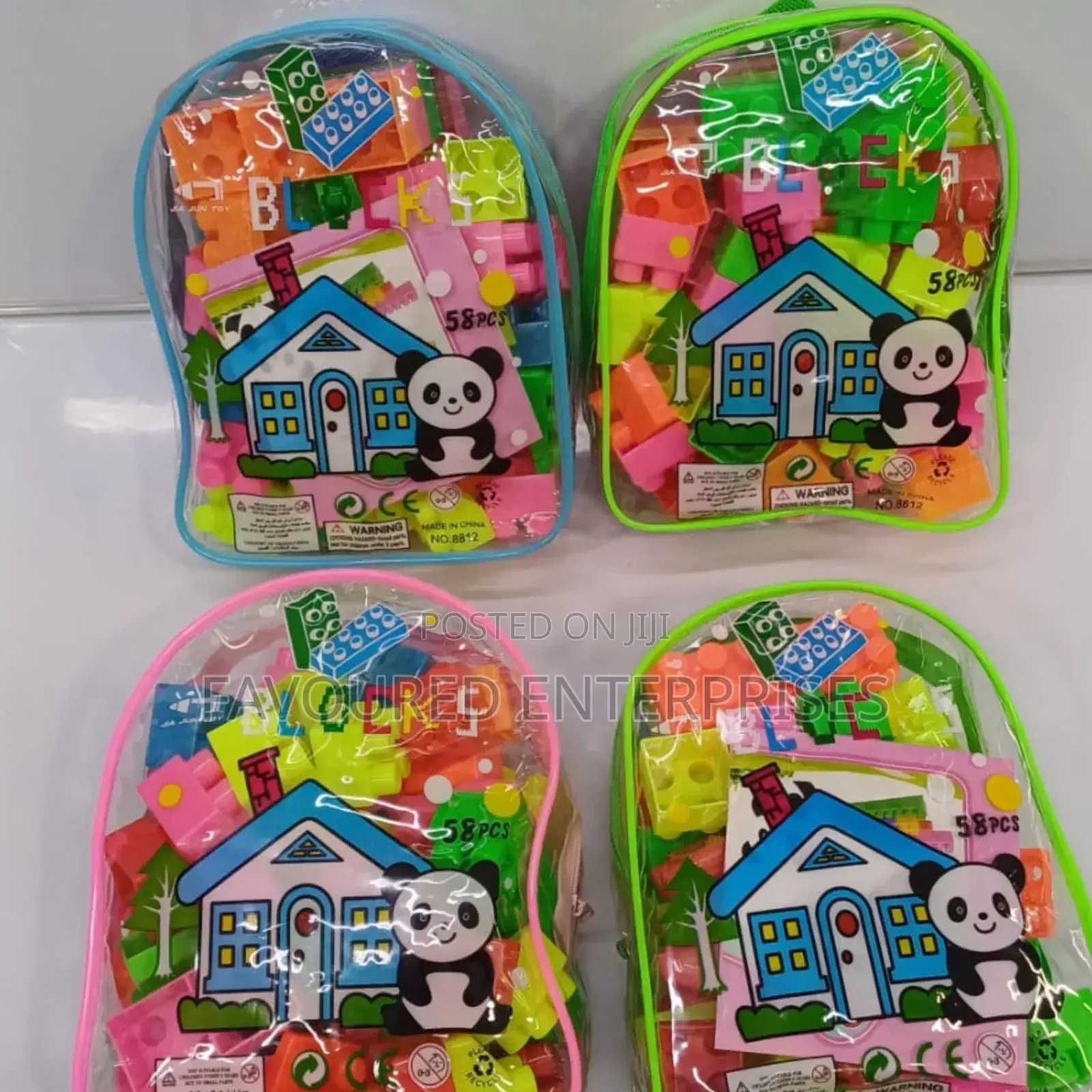 41 Building Blocks Stacking Assorted Colors Diy Lego Kids