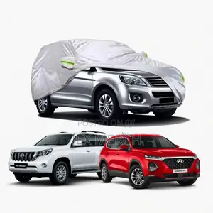 All-Weather Car Cover for Size L Vehicles – Waterproof and Dustproof.