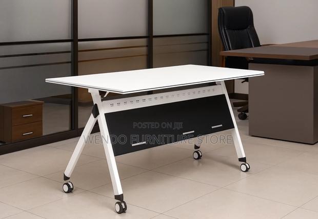 Office Table; Foldable Movable Office Table - thumbnail 7