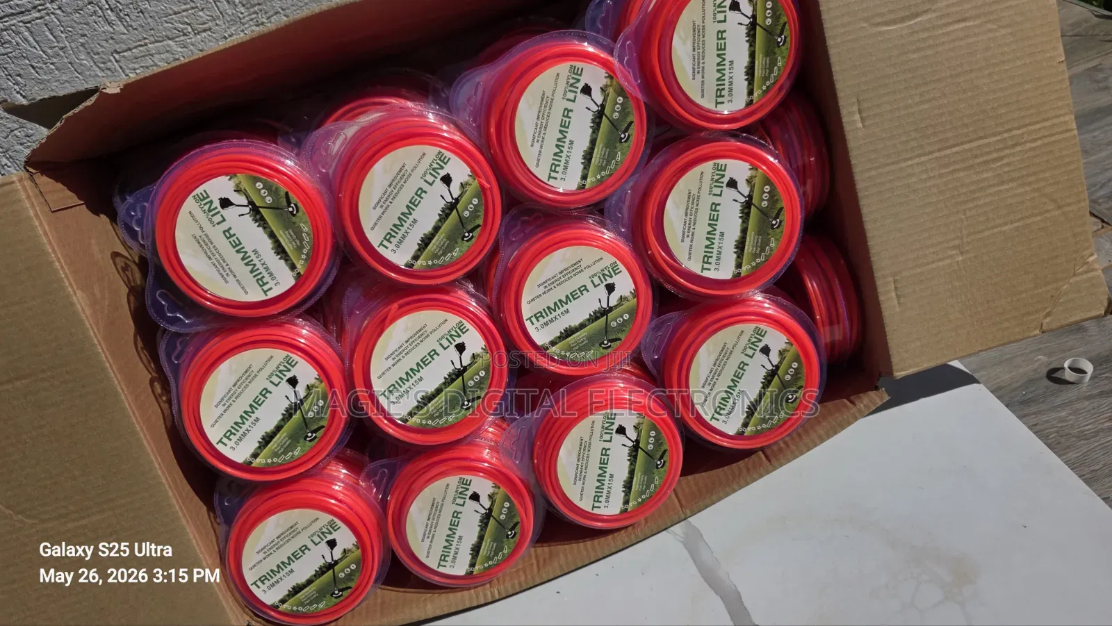 Super Flexible 3mm 15m Trimmer Line