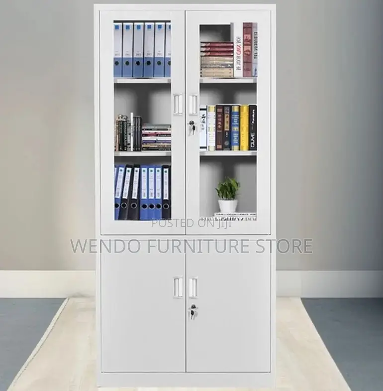 Office Cabinet; Four Drawers Steel Cabinet With 2 Doors View