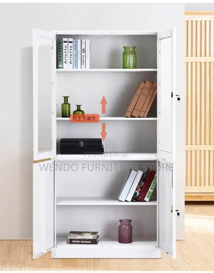 Office Cabinet; Four Drawers Steel Cabinet With 2 Doors View