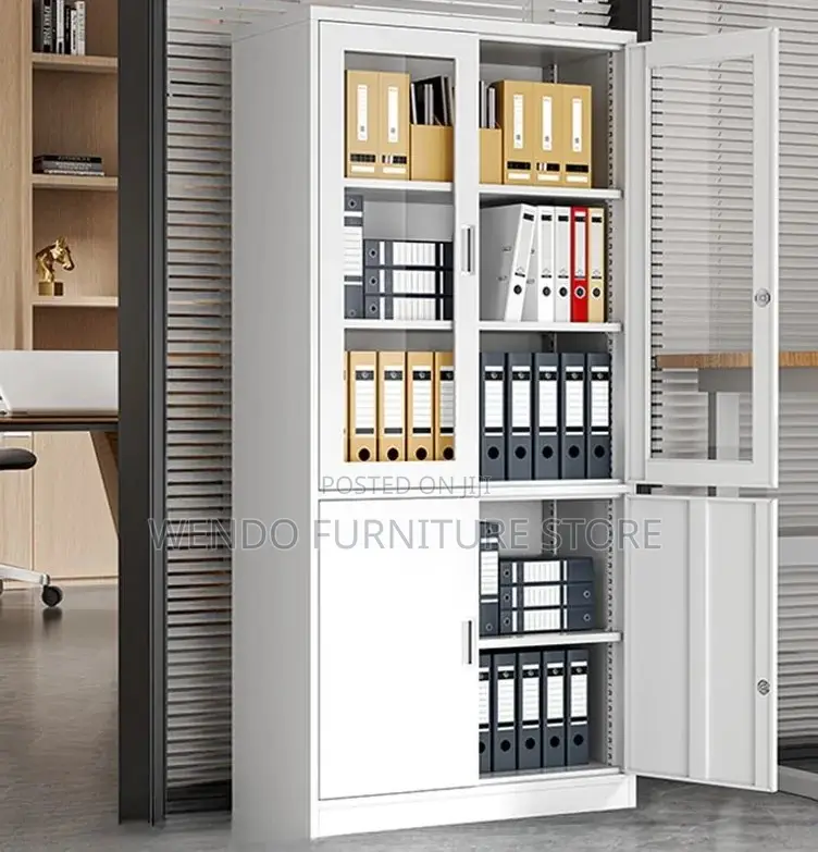 Office Cabinet; Four Drawers Steel Cabinet With 2 Doors View