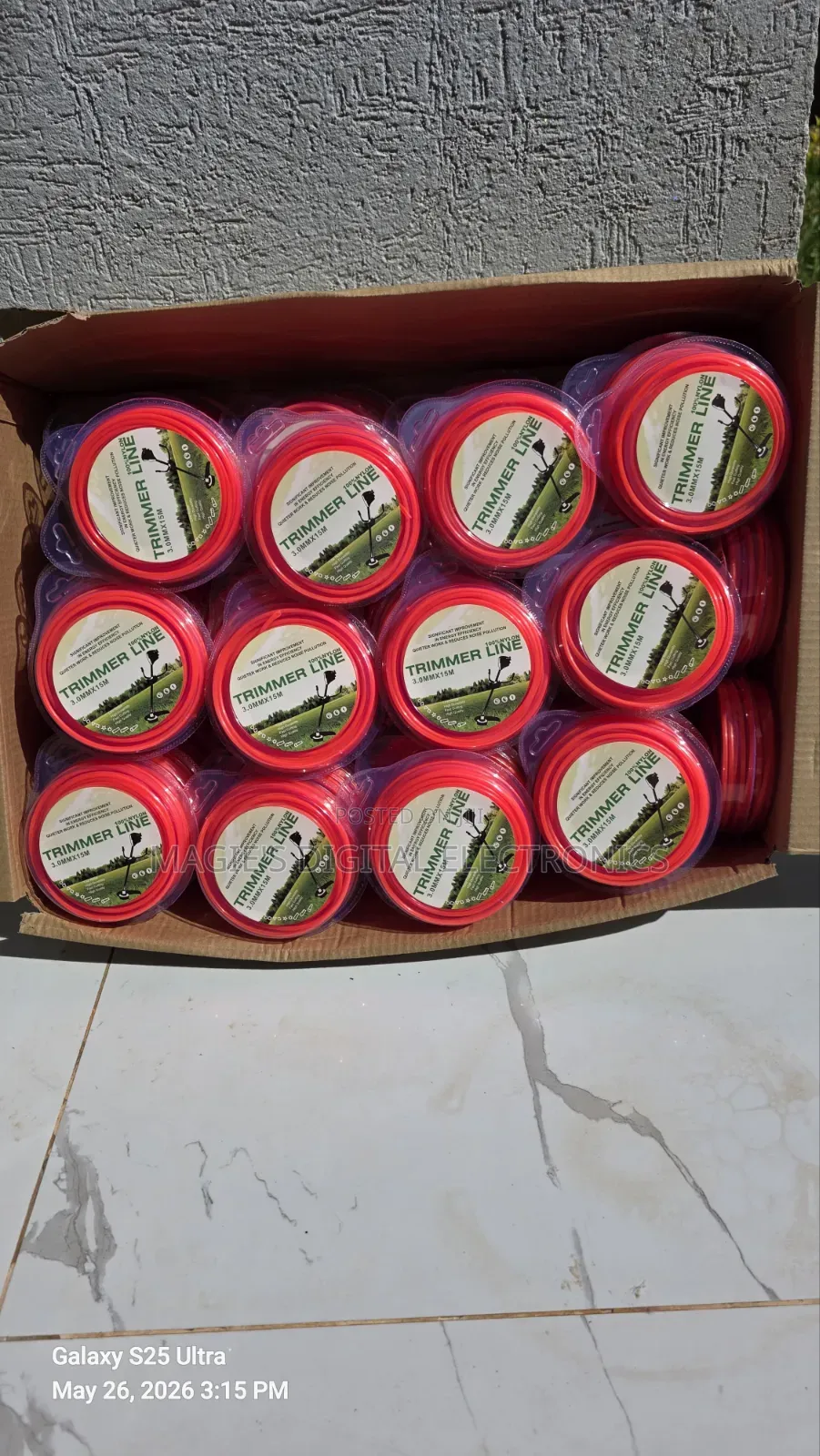 Top Compliant 3mm 15m Trimmer Line