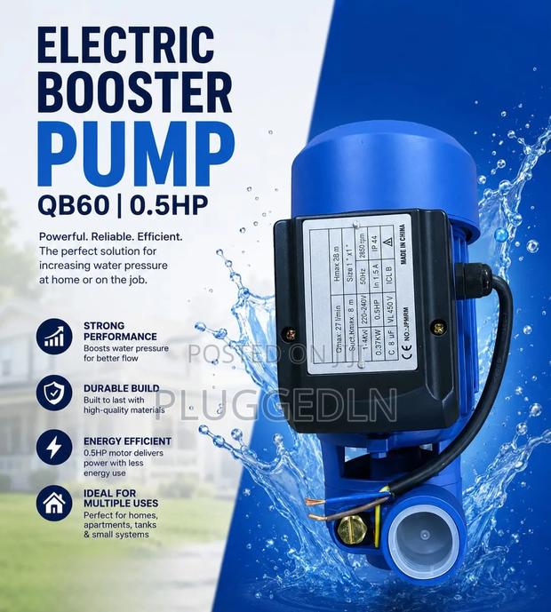 0.5hp Electric Booster Pump
