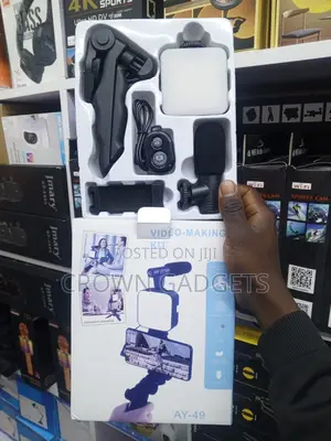 Ay-49 Video Recording Kit For Smartphones And Cameras