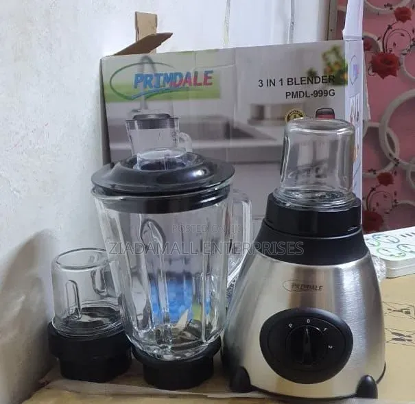 Powerful Primdale 3-in-1 Blender – Your Complete Food Preparation Sol