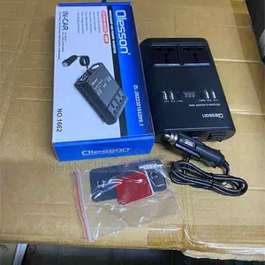12v/24v to 220v Ac Outlet, 4 Usb Ports + Type-C Olesson 1662 150w