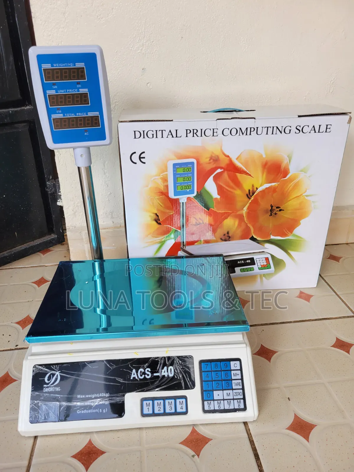 High Quality Acs 40kg Weighing Scale With Handle