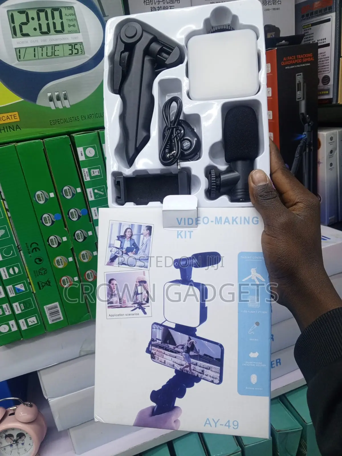 Ay-49 Mobile Video Making Kit For Youtube And Tiktok