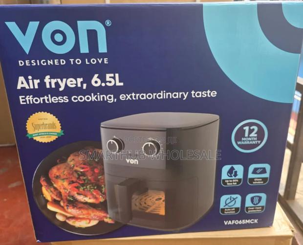 Airfryer 6.5 Litres Von Airfryer