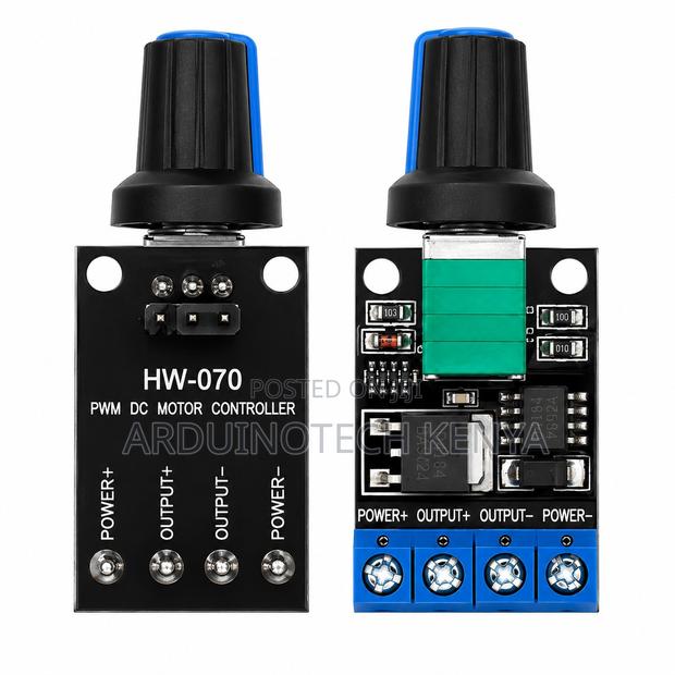 Hw-070 PWM Dc Motor Speed Controller 5v–16v 10a - thumbnail 2