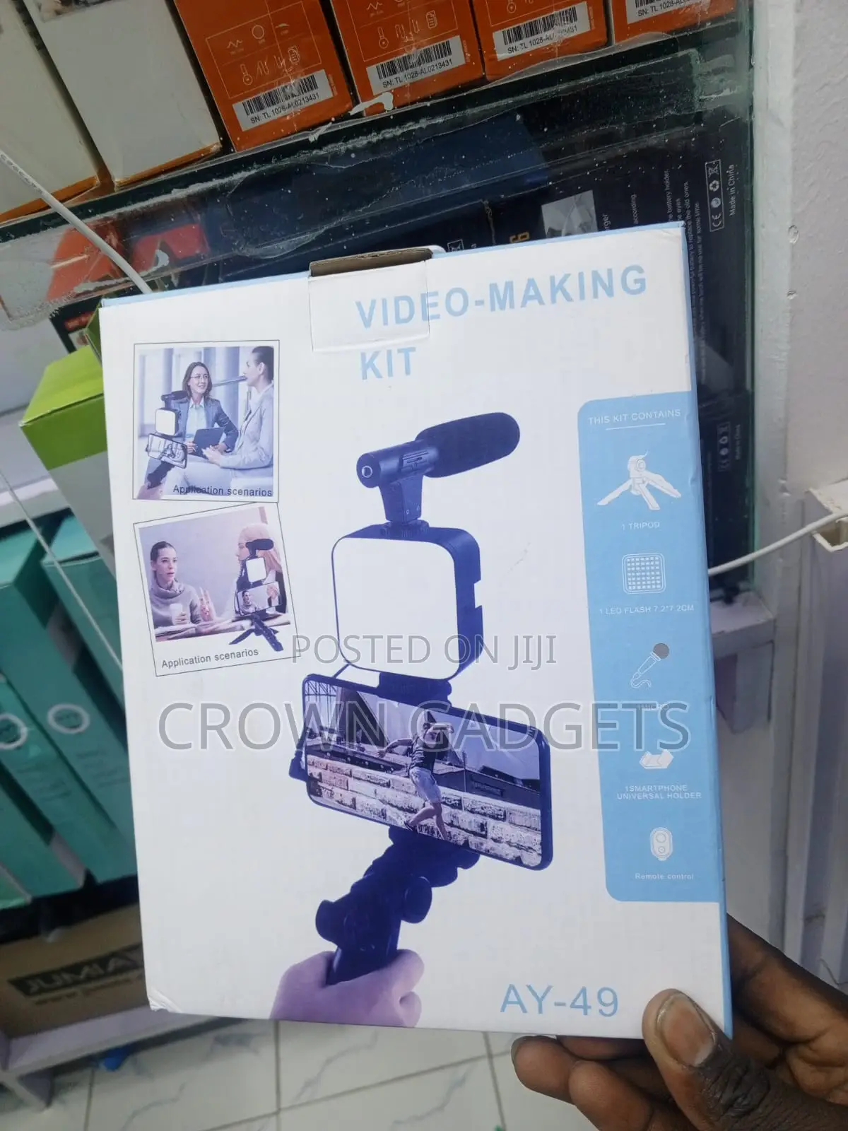 Ay-49 Smartphone Video Recording Kit For Content Creators