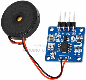 Piezoelectric Vibration Sensor Module 5v Dc