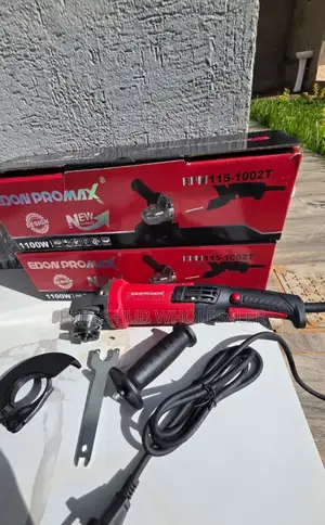 Edon Promax 1100w Corded Angle Grinder With Accessories – Brand New