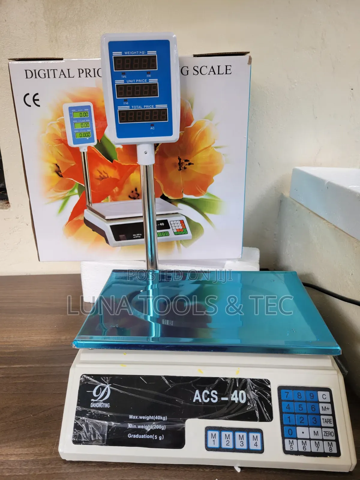 Genuine Acs 40kg Digital Computing Scale