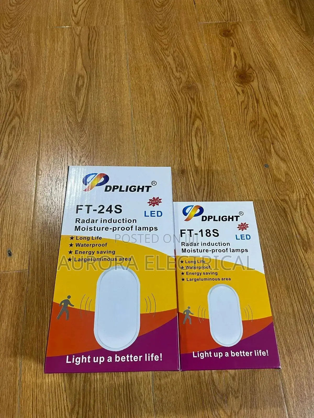 24 Watt Motion Sensor Bulkhead Lamp