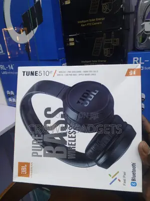 JBL Tune 510bt Wireless Headset Deep Bass Sound Black