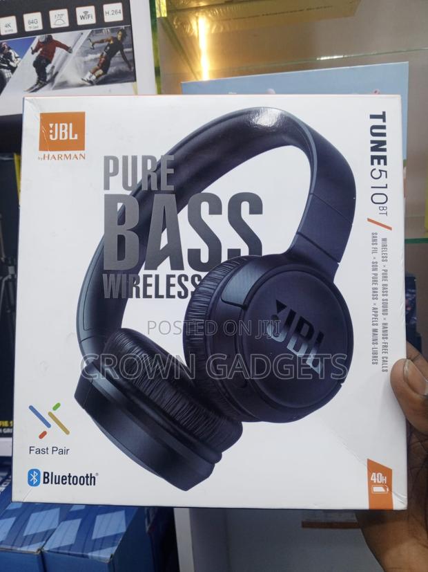 JBL Tune 510bt Bluetooth Headphones Fast Charging Design - main view