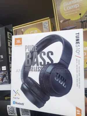 Jbl Tune 510bt Wireless Headphones With Deep Bass Sound
