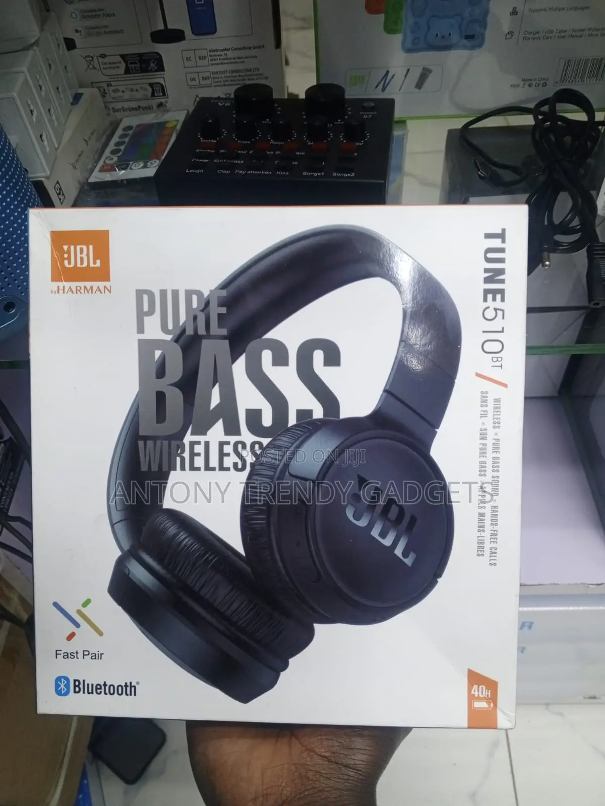 Jbl Tune 510bt Wireless Headphones With Deep Bass Sound