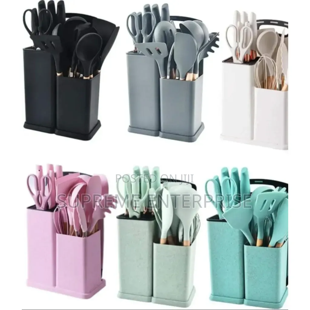19pcs Silicone Spoons 
 Silicone Spoons
