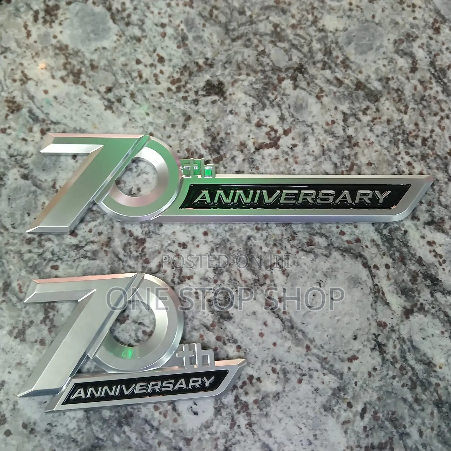 70th Anniversary Side Fender Emblem
