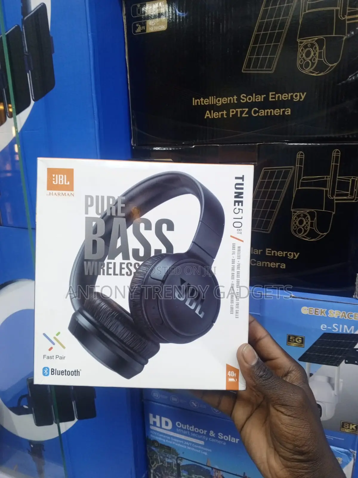 JBL Tune 510bt Stereo Wireless Headphones Fast Charging