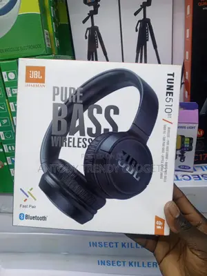 JBL Tune 510bt Stereo Wireless Headphones Fast Charging