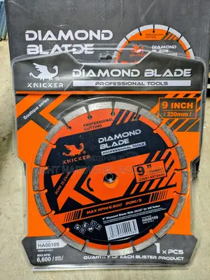 Diamond Cutting Disc 9" Knicker
